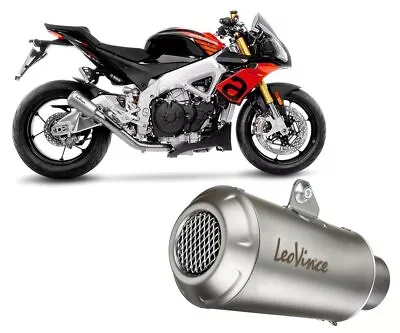 Exhaust Muffler Leovince LV-10 For APRILIA TUONO V4 1100/FACTORY 2021 > 2023 • $260.73